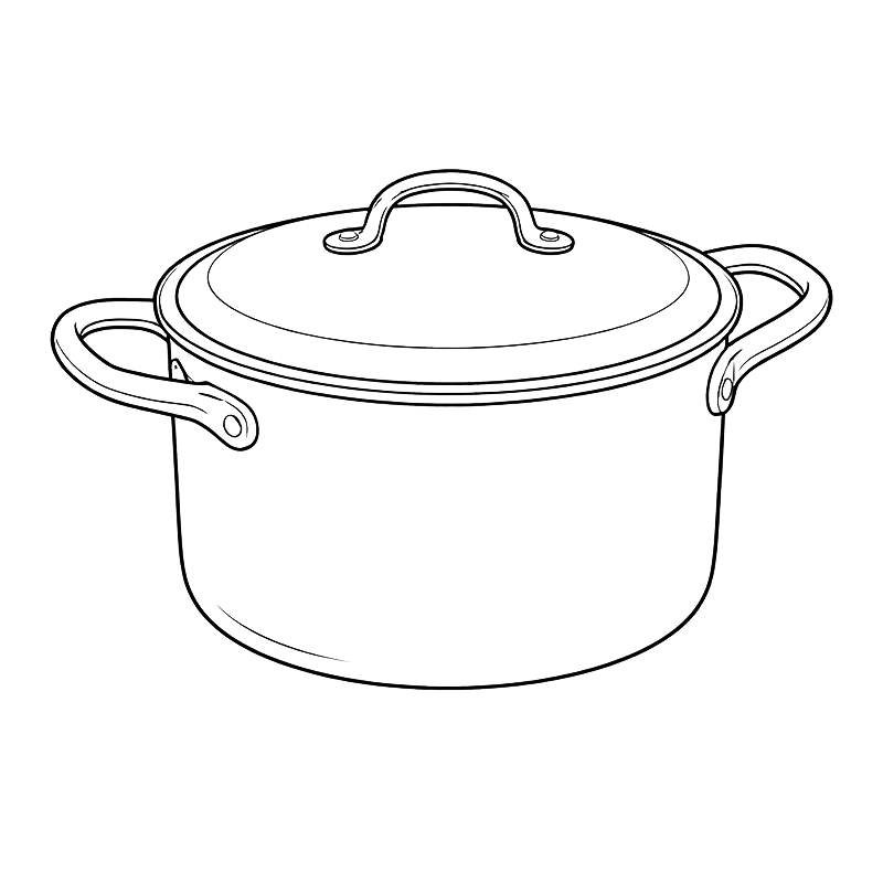 Aluminum Non-Stick Casserole