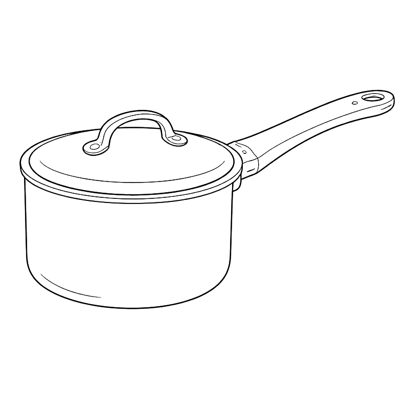 Aluminum Non-Stick Saucepan